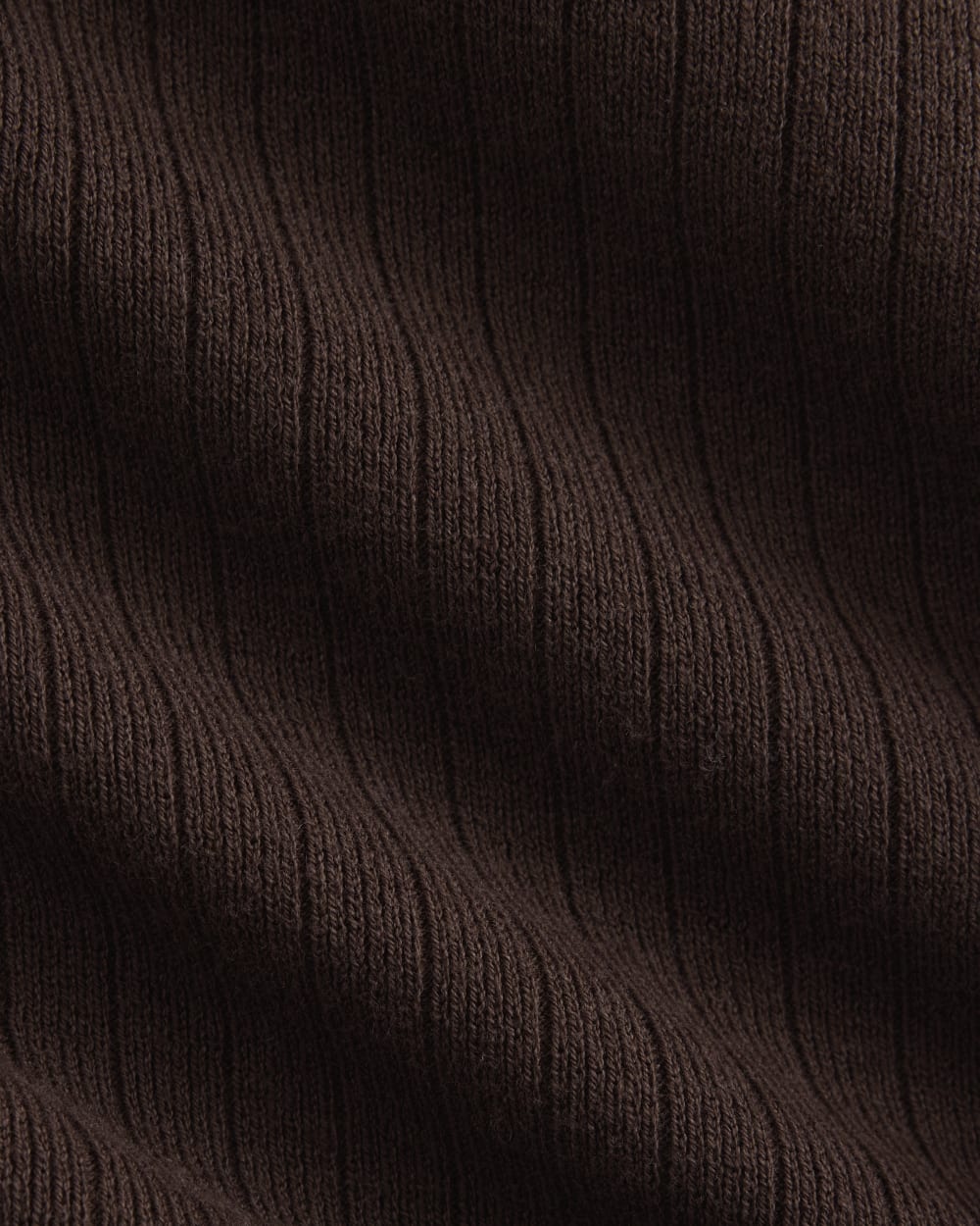 Textured Knit Tee | Coffee Bean - Image 6